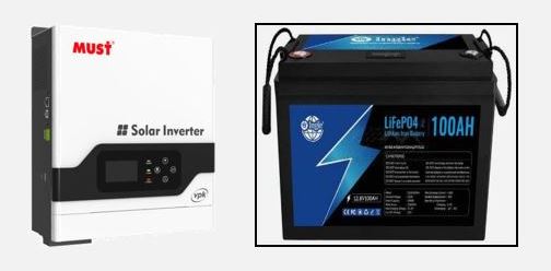12V 1KW Solar System