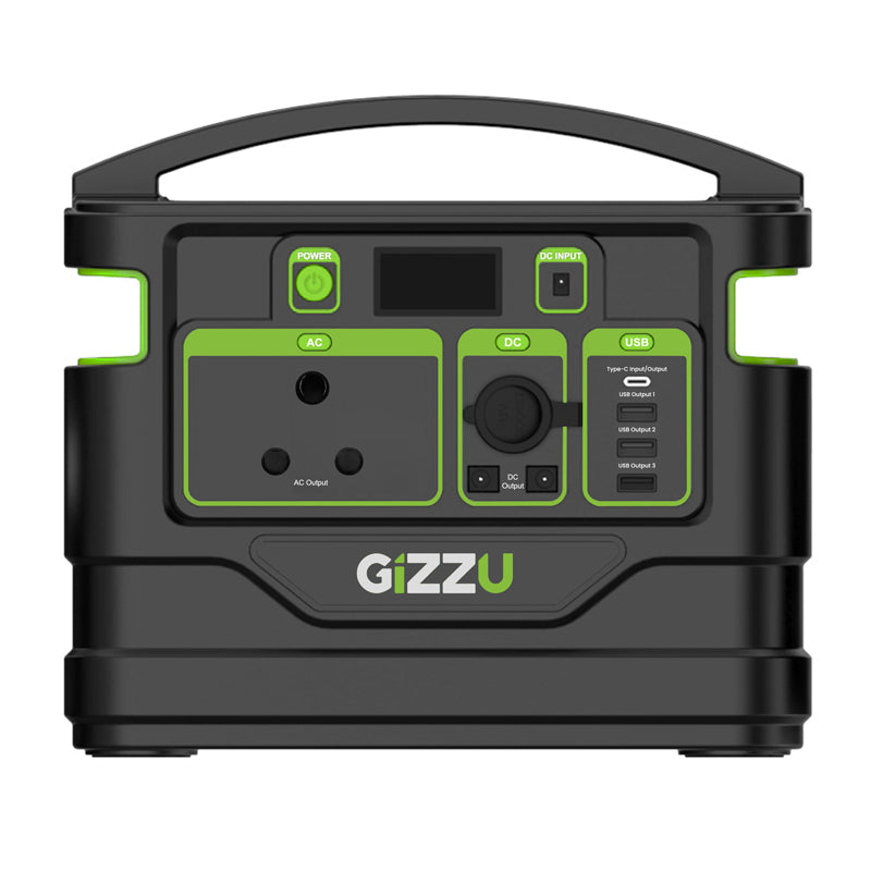 GIZZU GPS300 296Wh Lithium Portable Power Station (1 Year Warranty) - TV, Laptop, Wifi, Lights & Portable Fridge