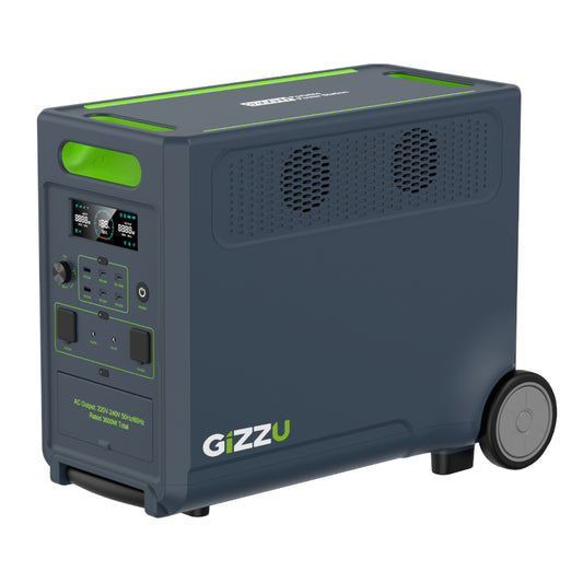 GIZZU HERO ULTRA 3840WH/3600W LITHIUM UPS PORTABLE POWER STATION (2 Years) - Powers All Household Appliances except Stove & Geyser
