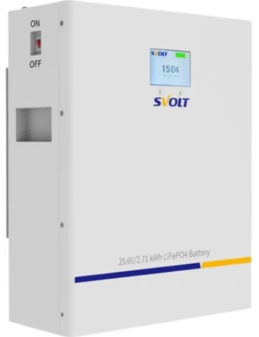 SVOLT 24V 106Ah 2.71 kWh A-Grade Lithium Battery Without Comms CNN2511 (XEA25A)